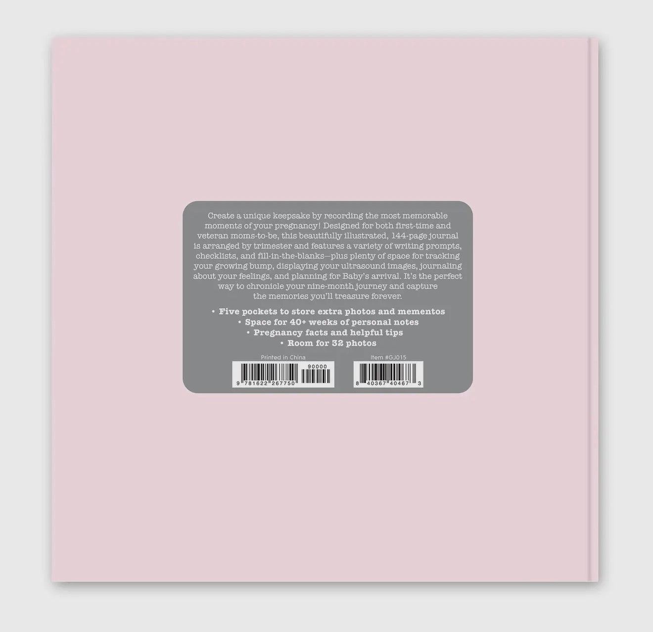 Pink Bump For Joy: A Pregnancy Journal