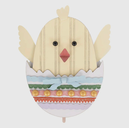 Easter Chick in Egg Topper