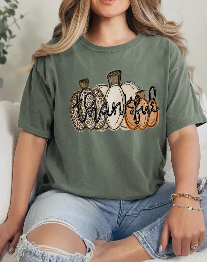 Thankful Pumpkins Tee