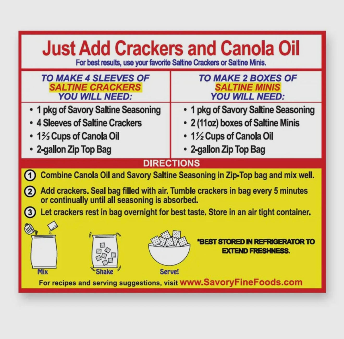 Classic Original Cracker Seasoning