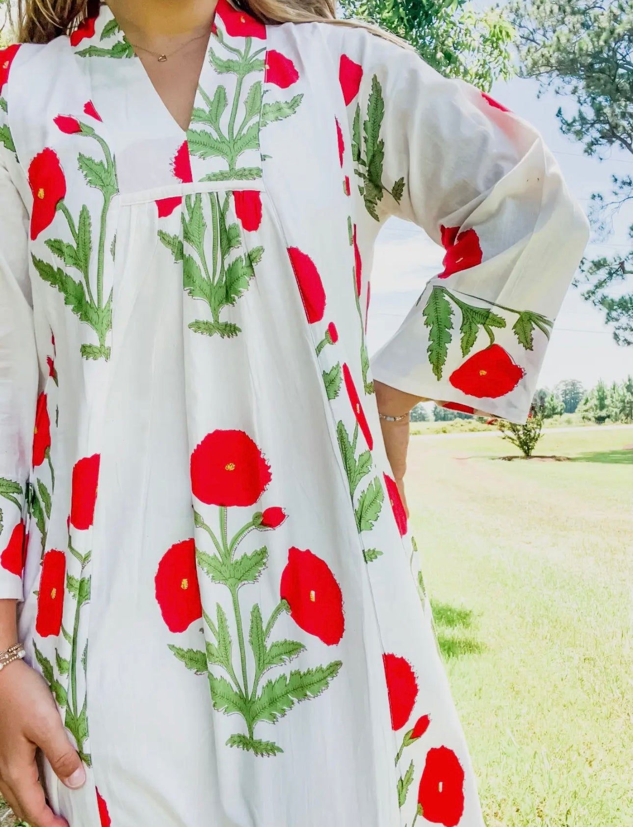 The Autumn Berry Caftan Dress