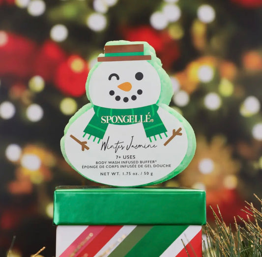 Winter Jasmine Snowman Buffer