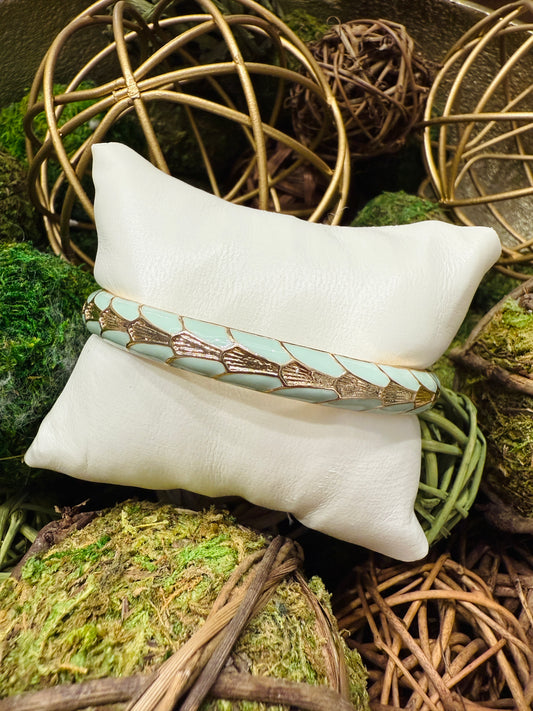 Stunned By You Bangle-Mint