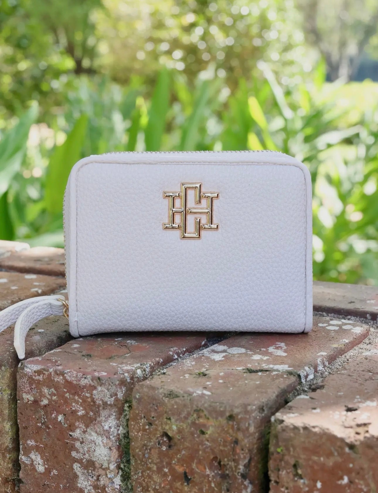 Nadine Wallet in Cream