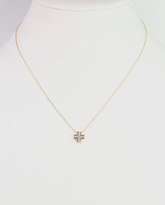 Aria Cross Necklace