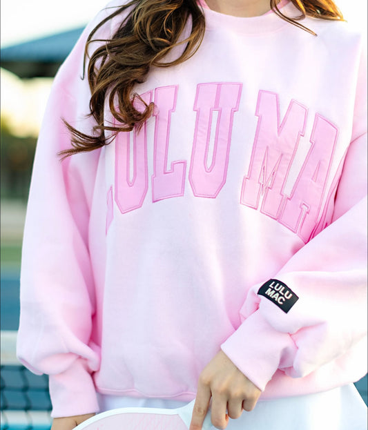 Lulu Mac Monochrome Pink Sweatshirt