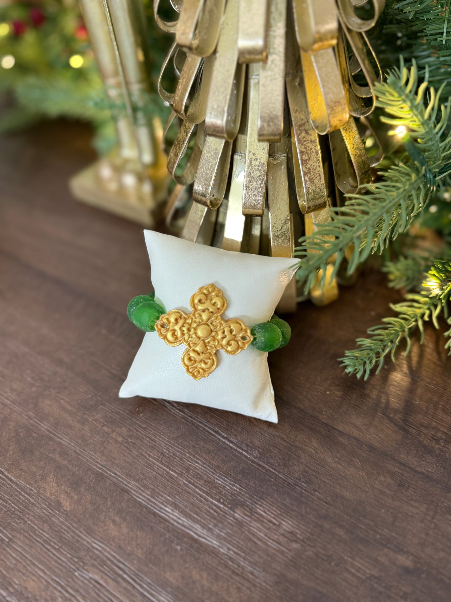 Green Glass with Andrea