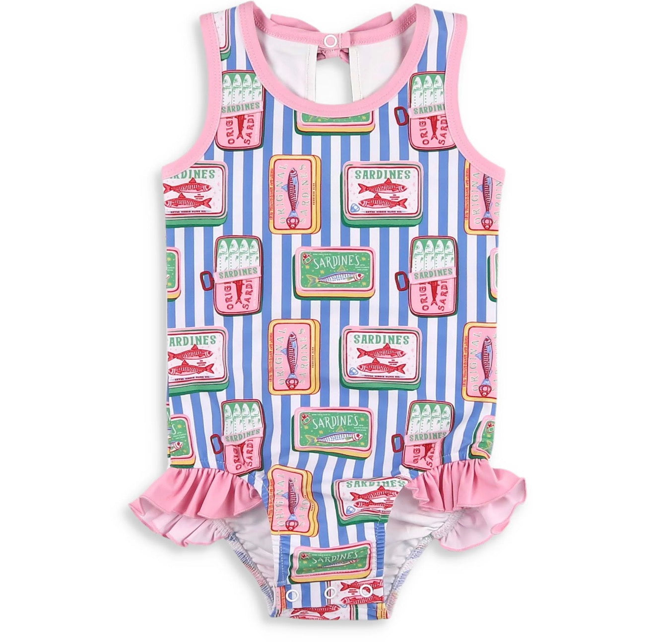 Sardine Stripe One-piece