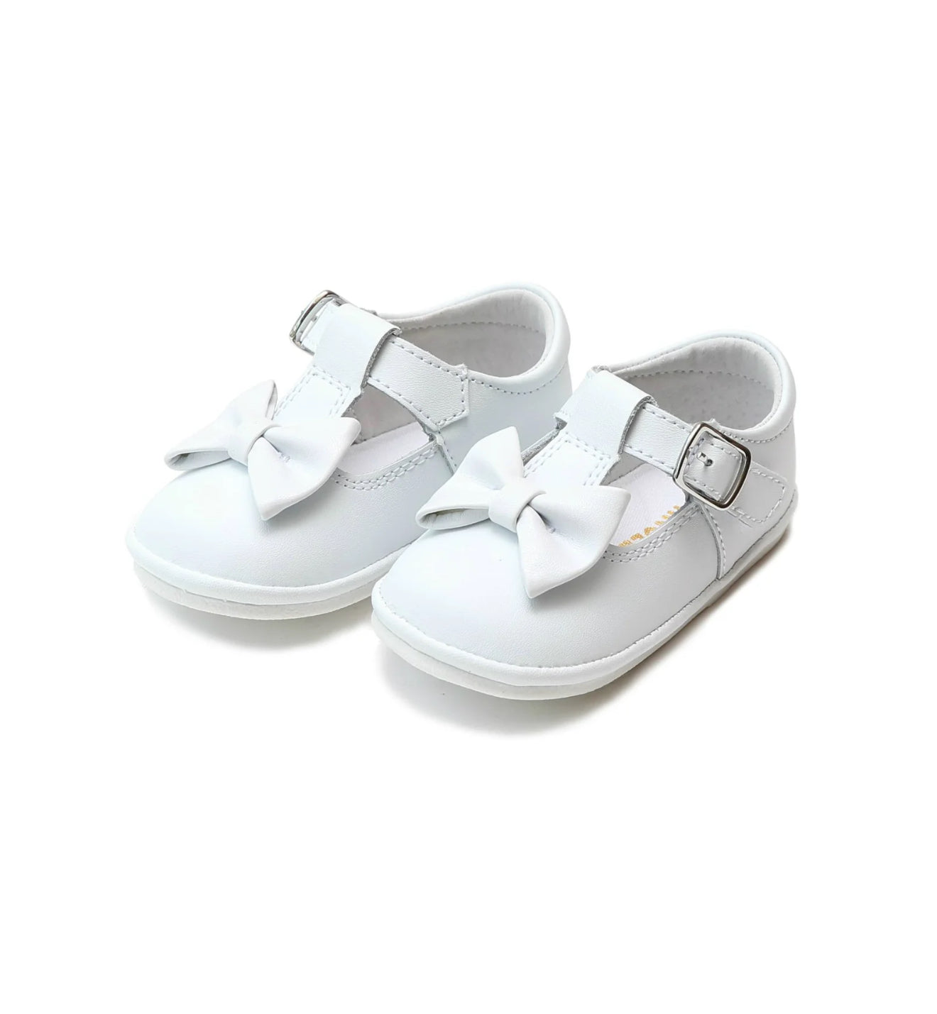 L’AMOUR Minnie Bow Leather Mary Jane (Baby)