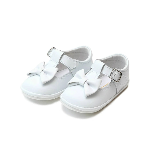 L’AMOUR Minnie Bow Leather Mary Jane (Baby)