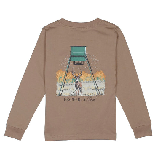 Properly Tied Deer Feeder LS Shirt