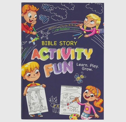 Bible Story Activity Book For Kids