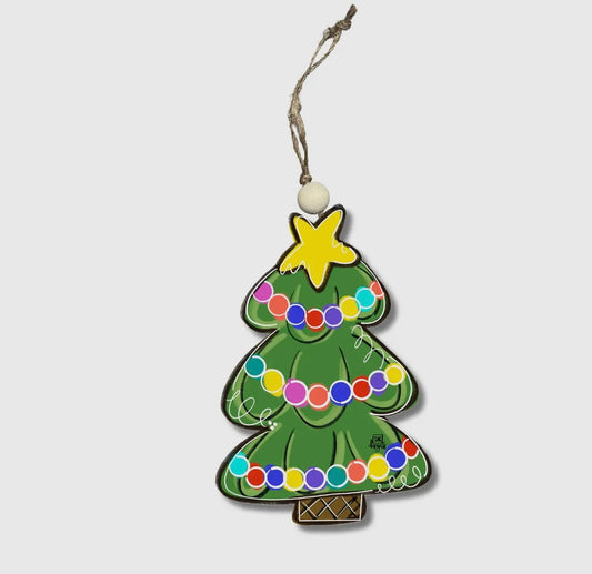 Colorful Tree Ornament