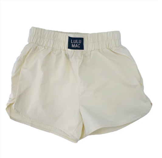 Youth Lulu Mac Shorts in Ivory