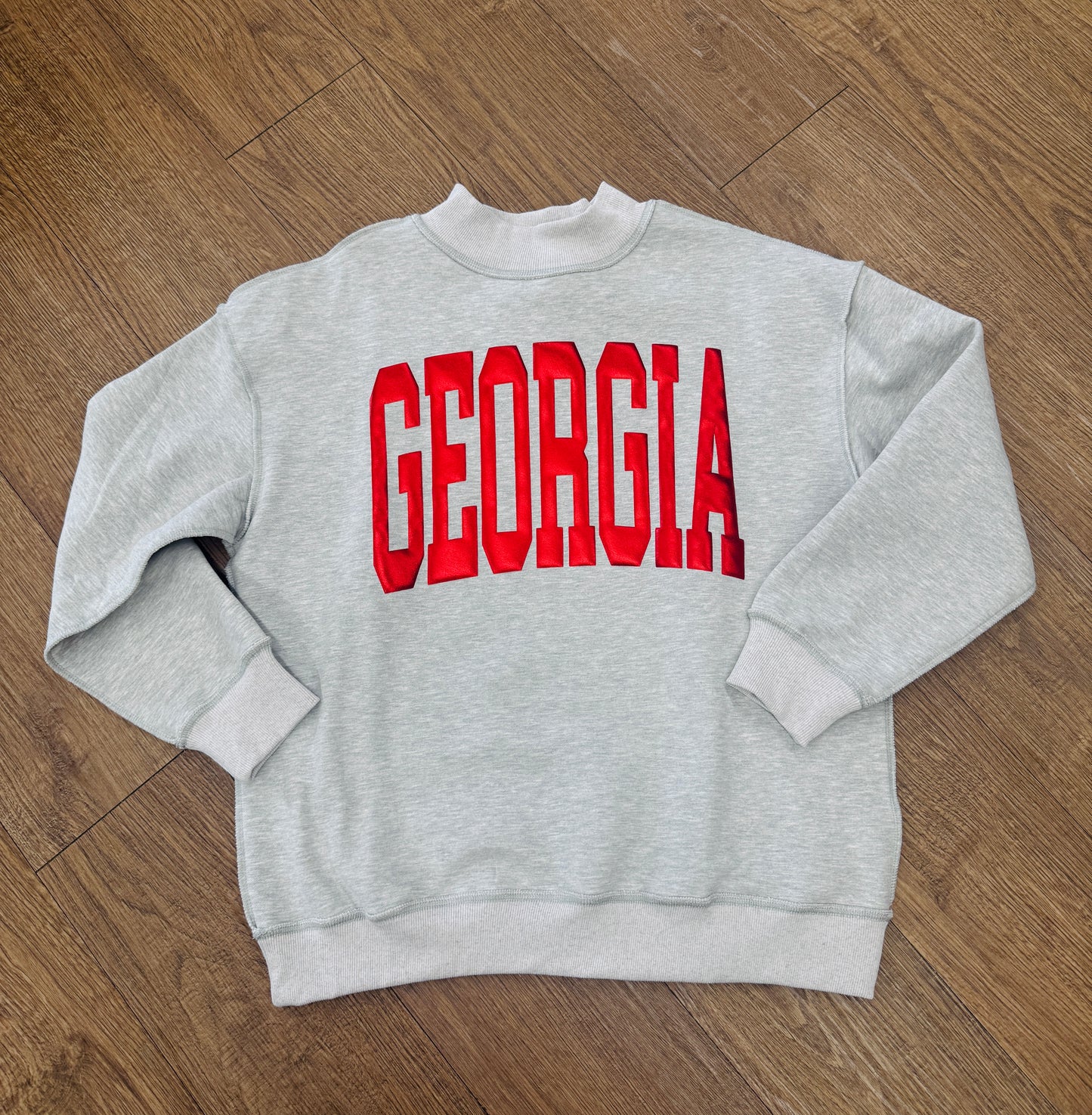 The Georgia Bulldogs Mockneck Sweatshirt