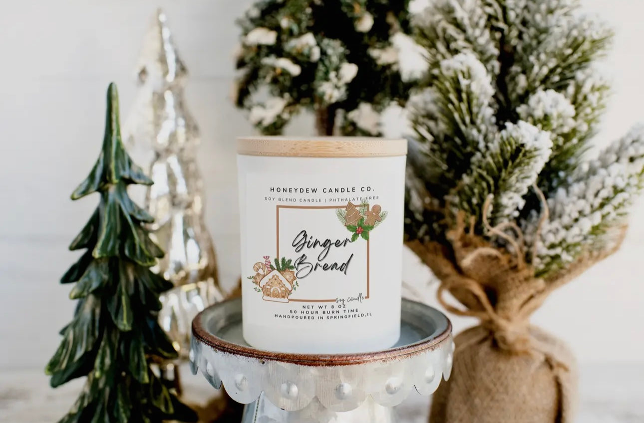 Gingerbread Candle