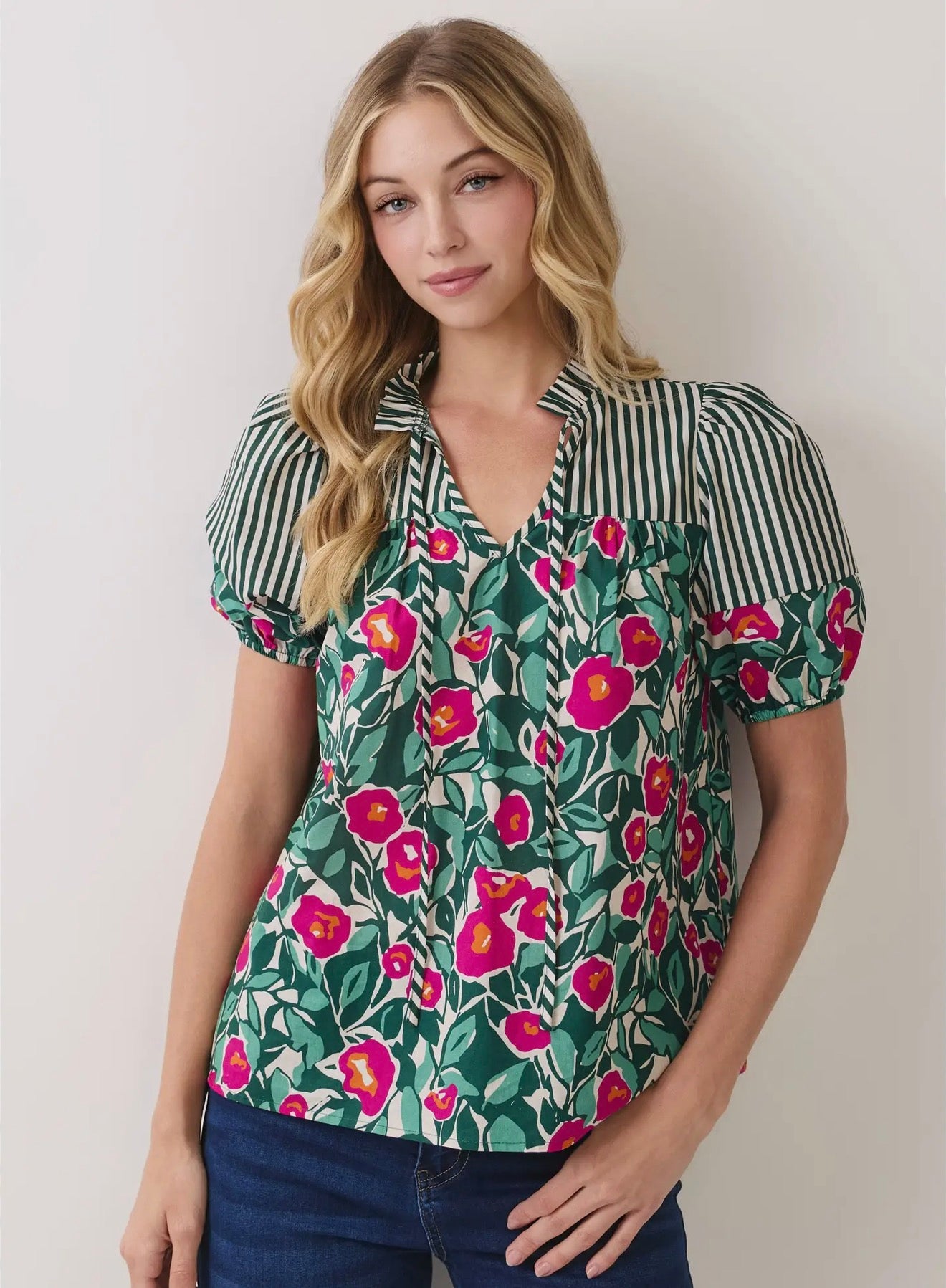 The Polly Floral Top