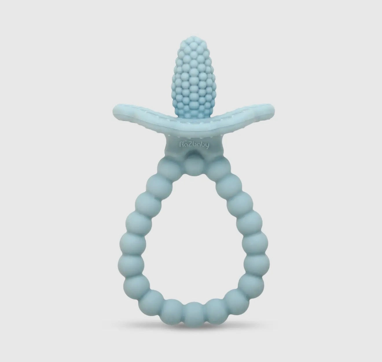 Blue Razberry Silicone Teether