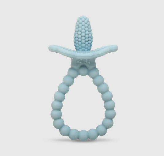 Blue Razberry Silicone Teether