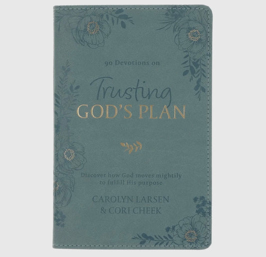 Trusting God’s Plan Leather Devotional