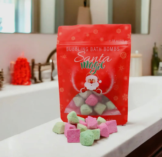 Santa Magic Bubble Bath Bombs