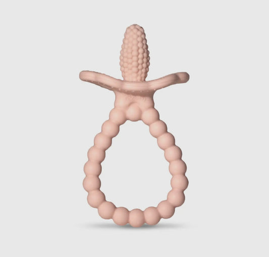 Pink Razberry Silicone Teether