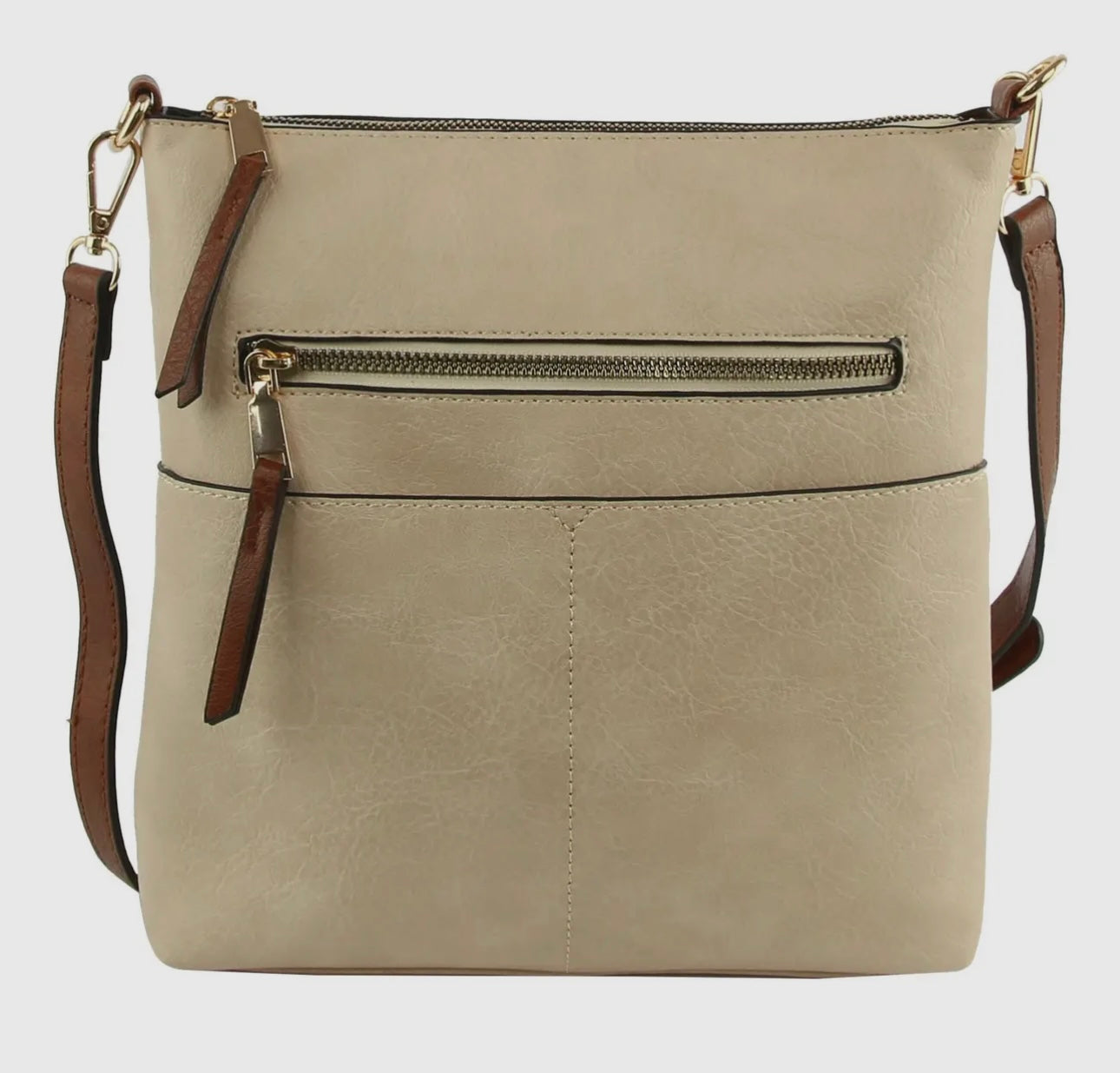 Crossbody Bag in Beige