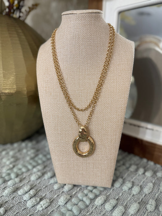 Radiant Loop Necklace