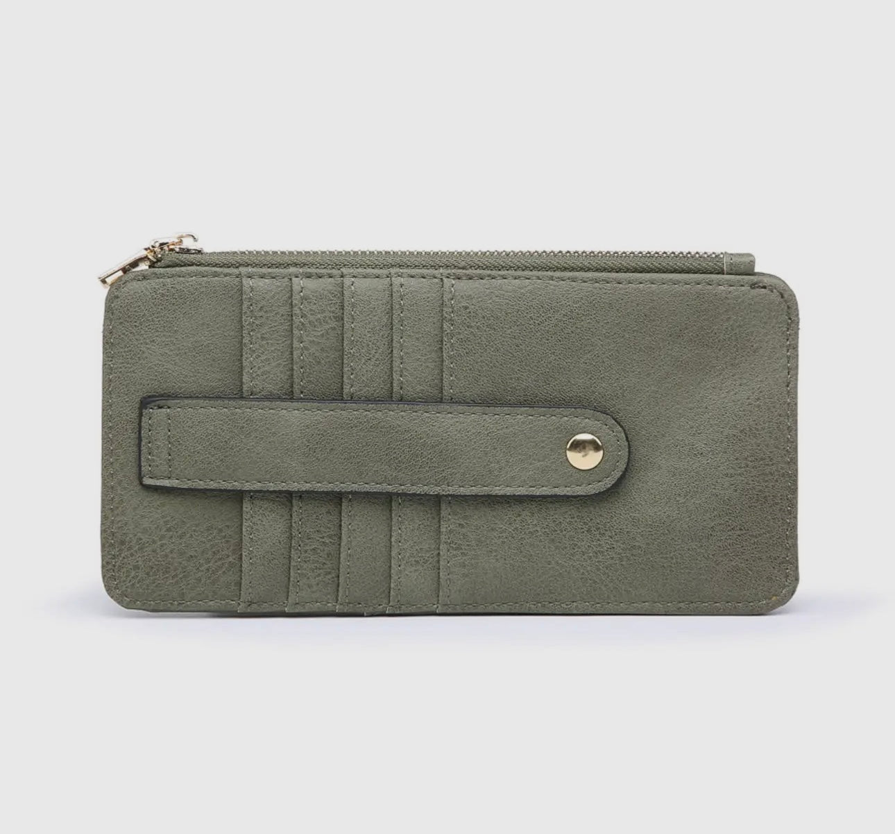 Card Holder Wallet in Olive