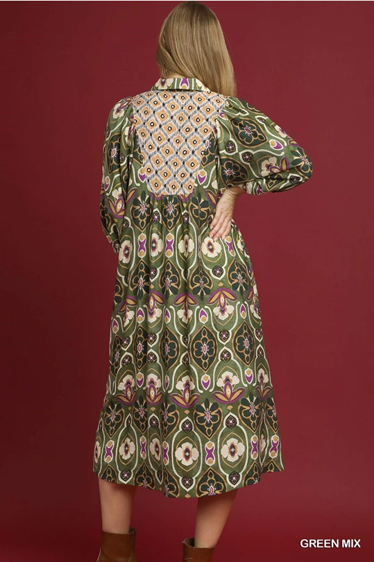 All About Green Midi Dress