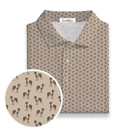 Tan Pointer Performance Polo(Kids)