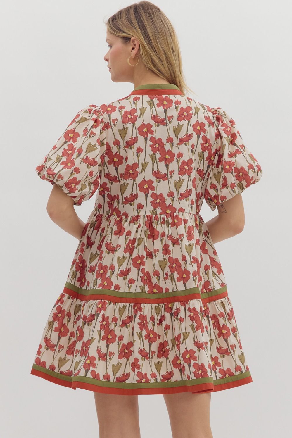 Feeling Fall Floral Dress