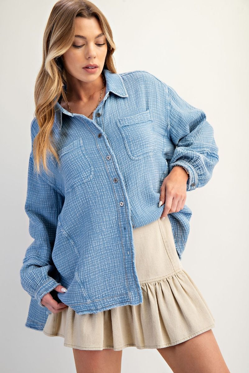 Denim Era Top - Curvy