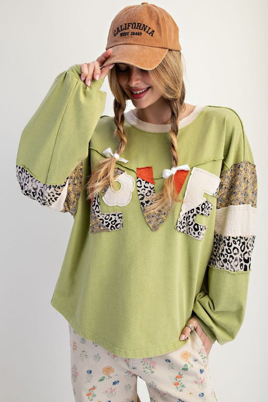 Love Patch Pullover