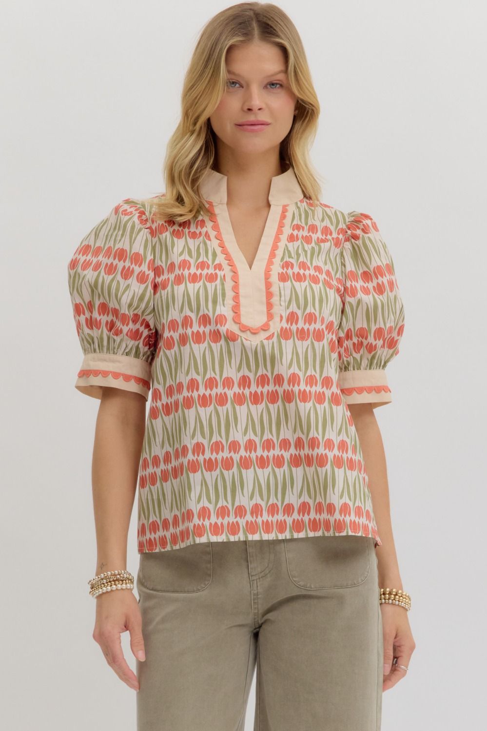 Blooms Of Fall Top