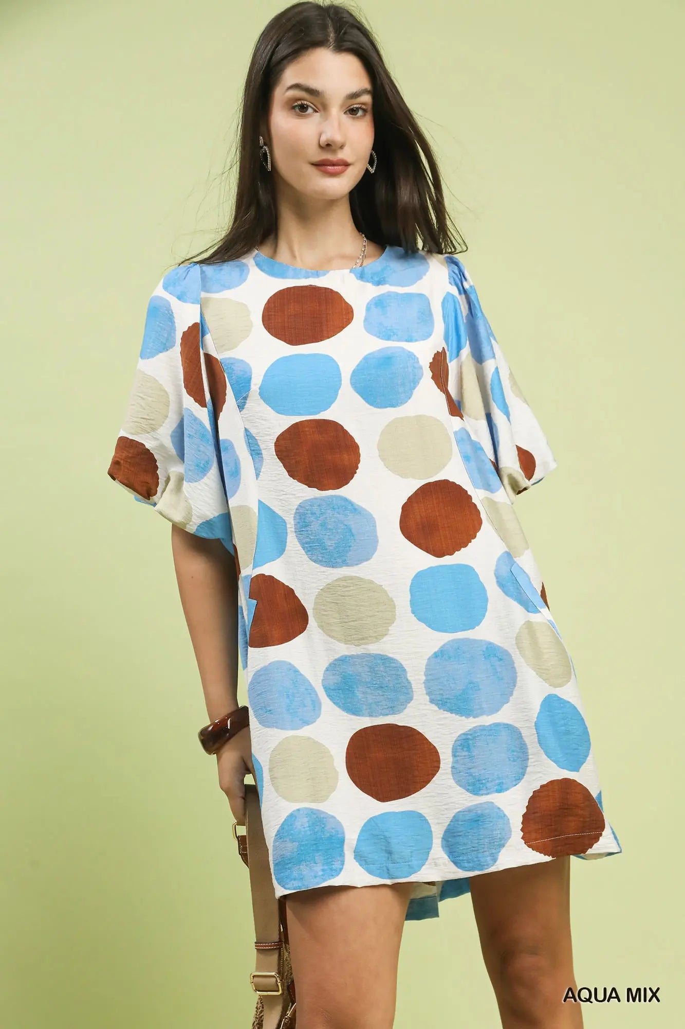 Polka Dot Mini Dress