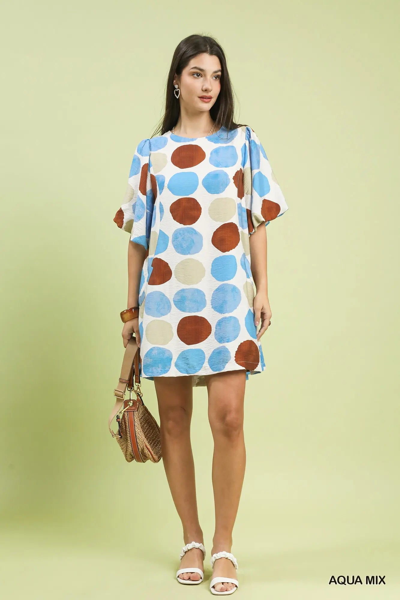 Polka Dot Mini Dress