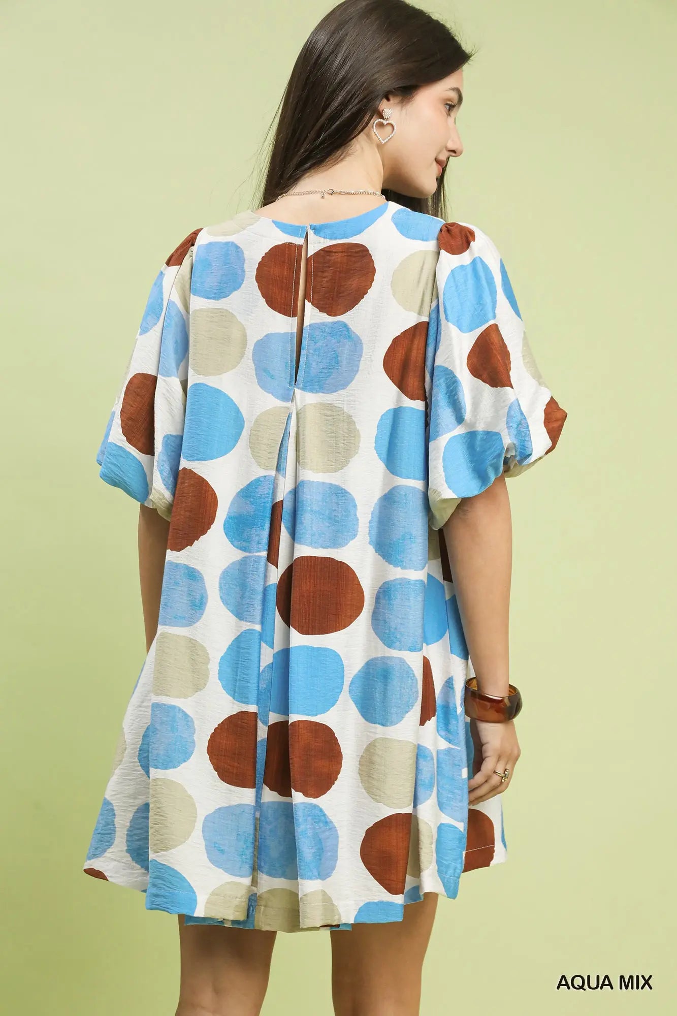 Polka Dot Mini Dress