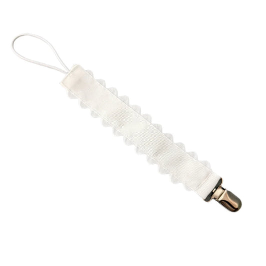 Hampton James Paci Clip White with Khaki
