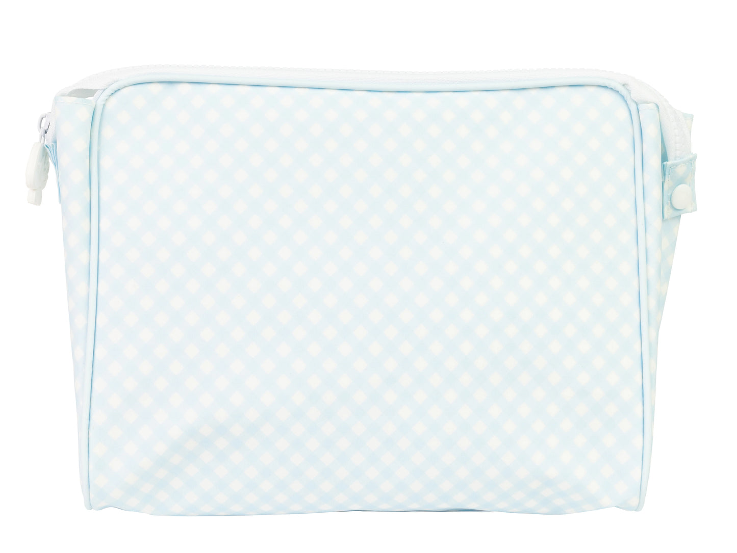 Blue Gingham Go Bag