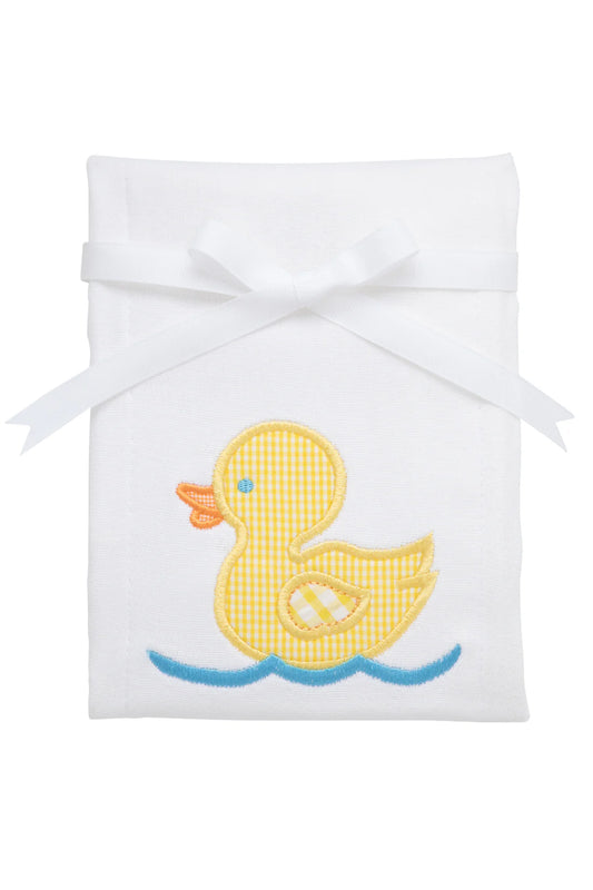 Duck Applique Burp