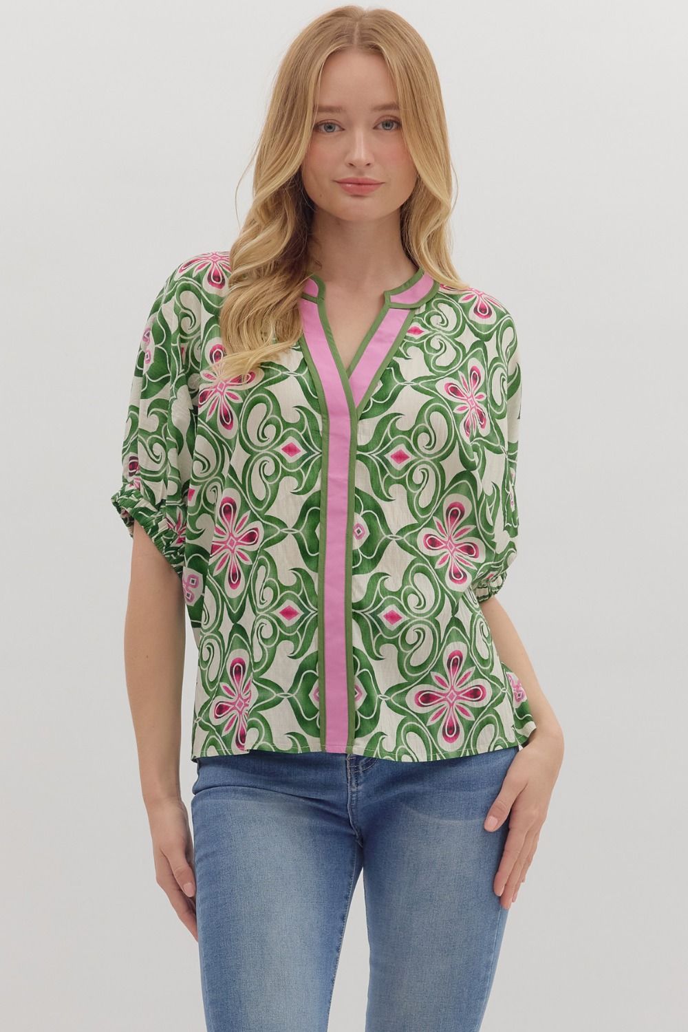 Ivy Of Fall Top In Pine
