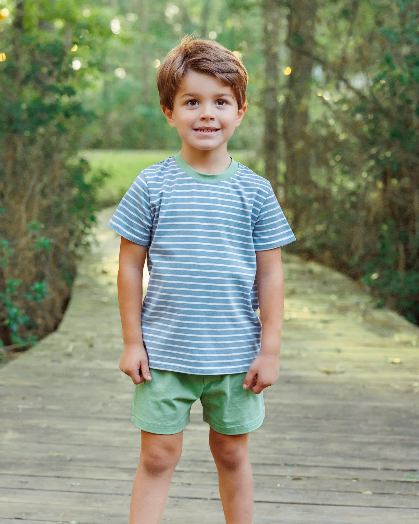 Graham Short Set- Slate and Sage