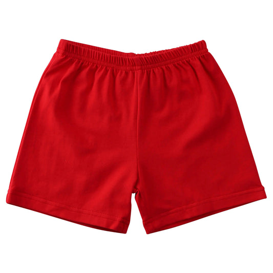 Jellybean Knit Shorts-Red