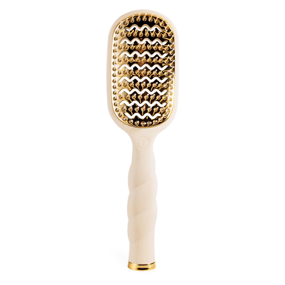 Vented Hair Brush - Tan