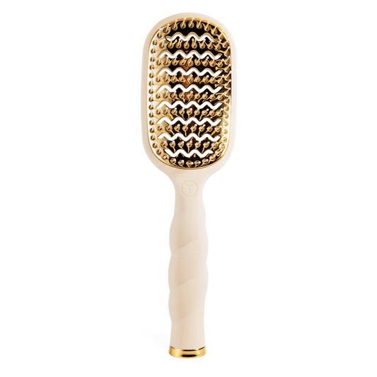 Vented Hair Brush - Tan