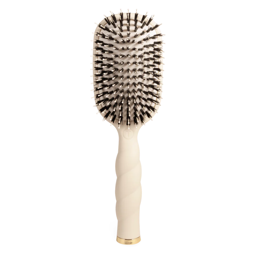 Boar Bristle Hair Brush - Tan
