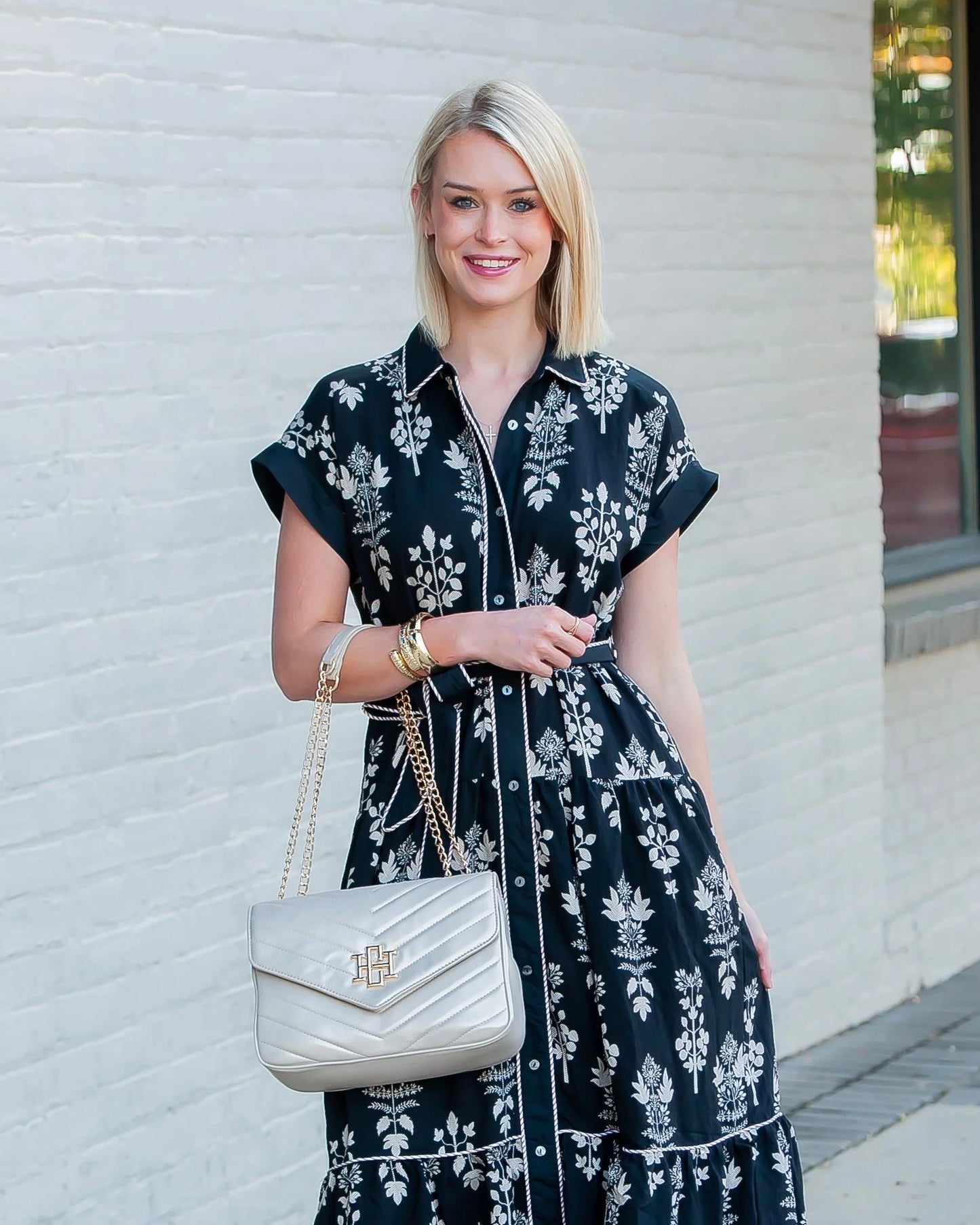 Mia Crossbody Bag-Pearl VQ