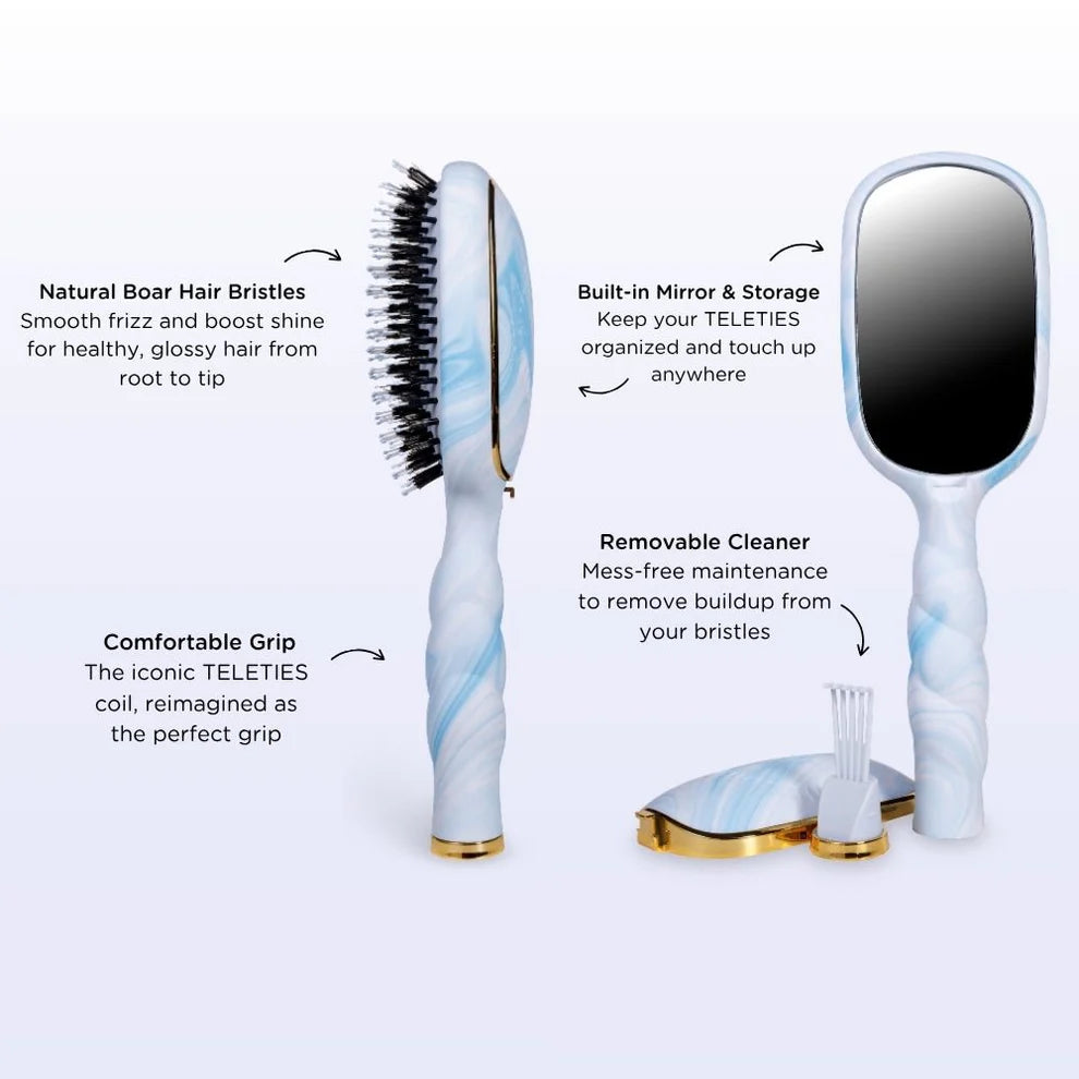 Boar Bristle Hair Brush - Tide & True