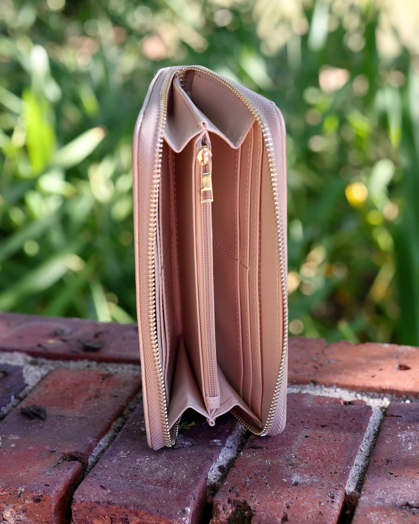 Penelope Wallet-Gold Shimmer